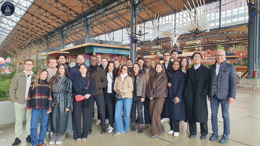 Une promotion GESIIC en week-end d'intégration