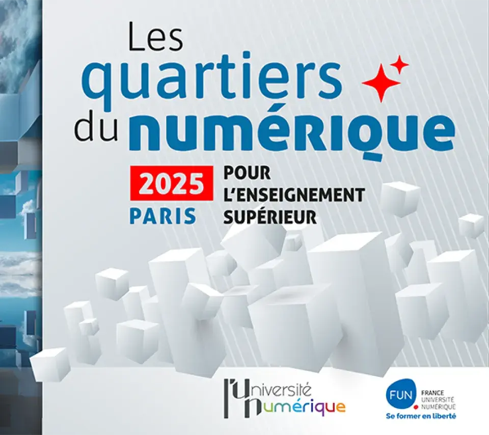 Les Quartiers du Numérique pour l'enseignement supérieur Paris 2025